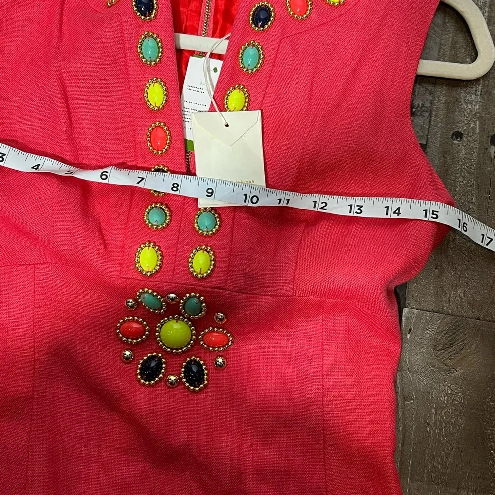 NWT Kate Spade Linen Blend Edith Dress- 2‎